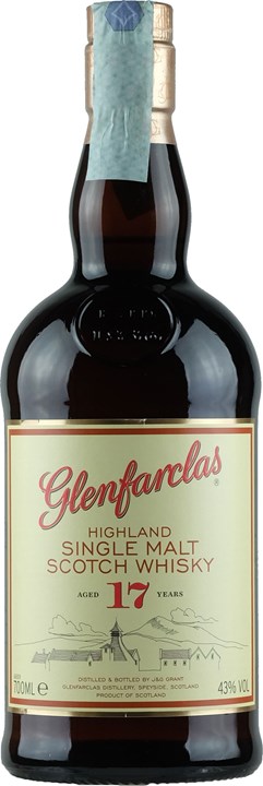 Vorderseite Glenfarclas Highland Single Malt Scotch Whisky 17 Y.O.