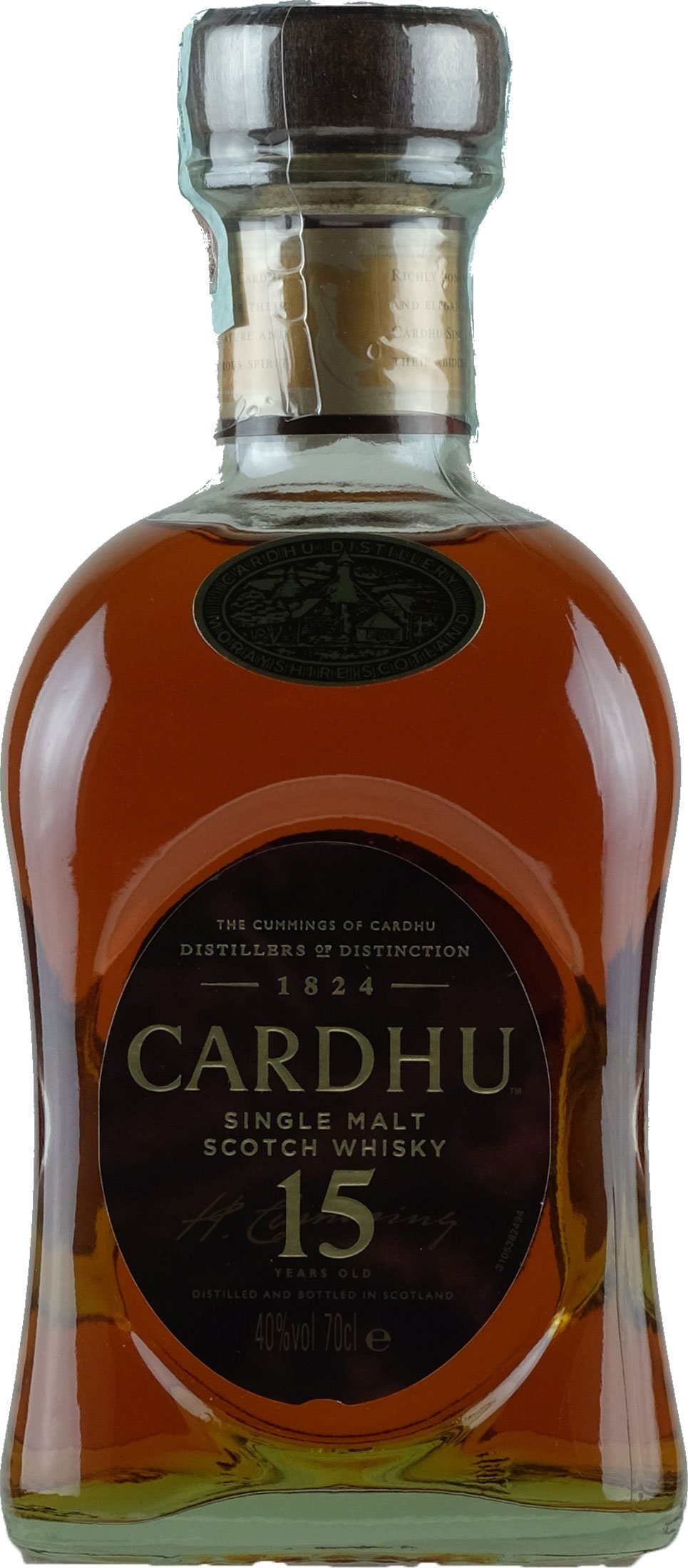 Cardhu Single Malt Scotch Whisky 15 Anni