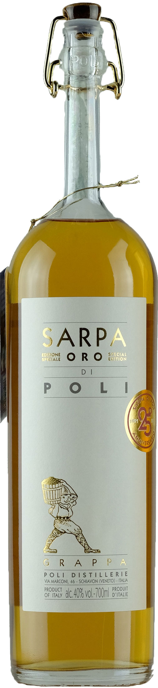 Poli Grappa Sarpa Oro Special Edition