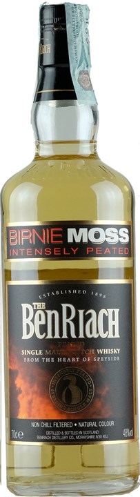 Vorderseite Benriach Whisky Birnie Moss Heavily Peated