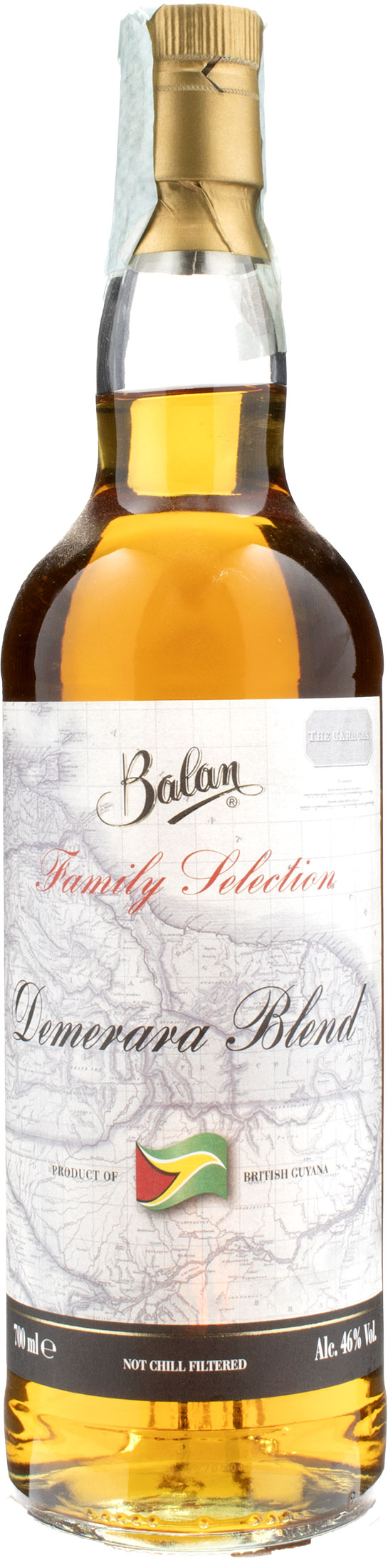 Balan Family Selection Rum Blend Di 5 Barili Di Demerara