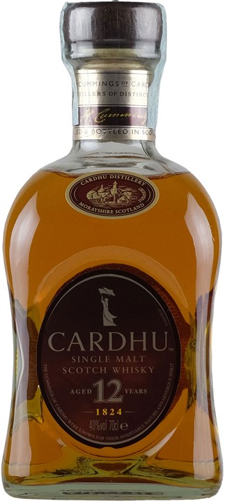 Fronte Cardhu Whisky 12 Anni