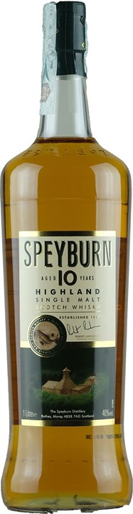 Fronte Speyburn Whisky 10 anni 1L