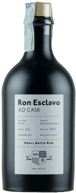 Fronte Ron Dominicano Solera Ron Esclavo 23 anni XO Single Cask 0.5L