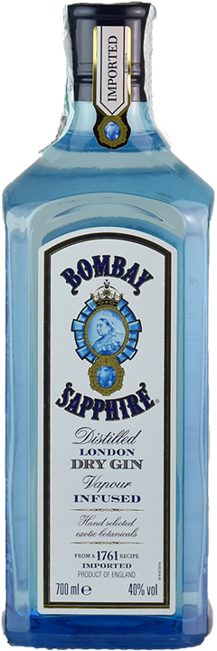 Fronte Bombay Sapphire London Dry Gin