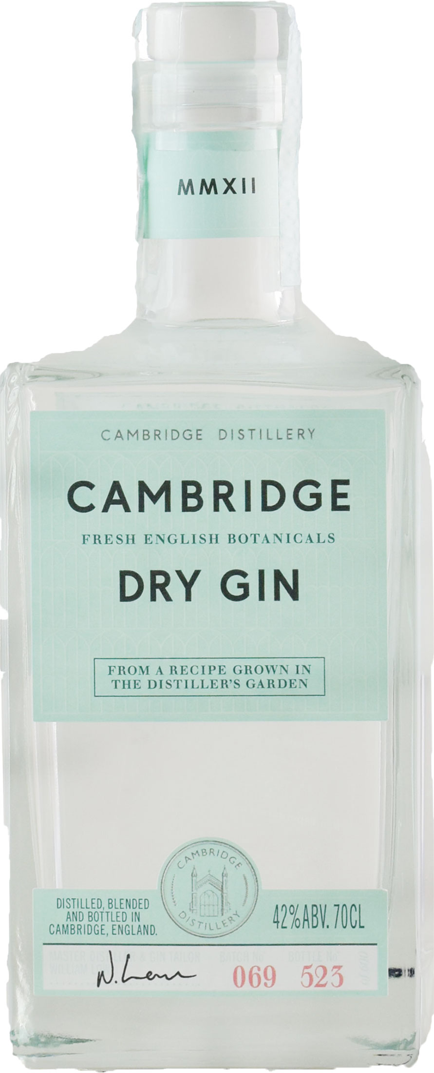 Cambridge Distillery Cabridge Dry Gin 0.70L