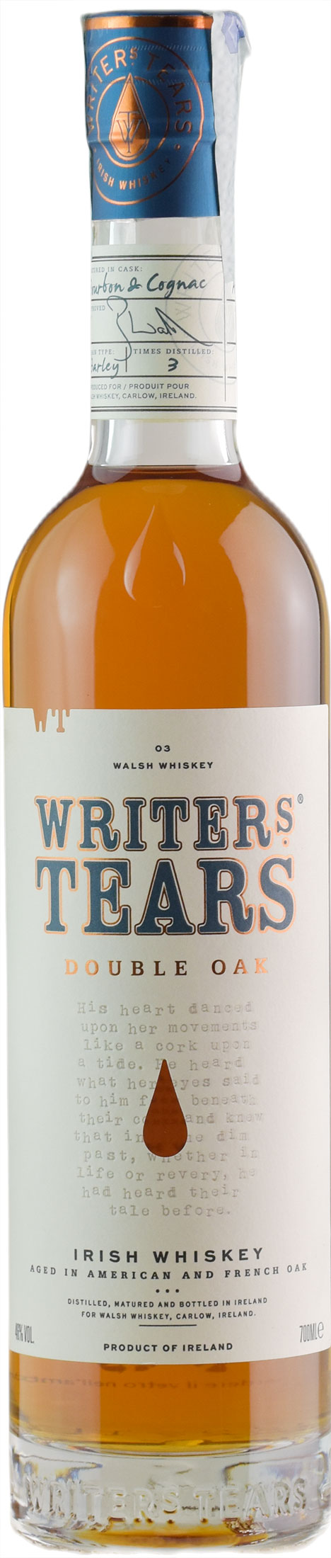 Writer%27s Tears Irish Whiskey Double Oak