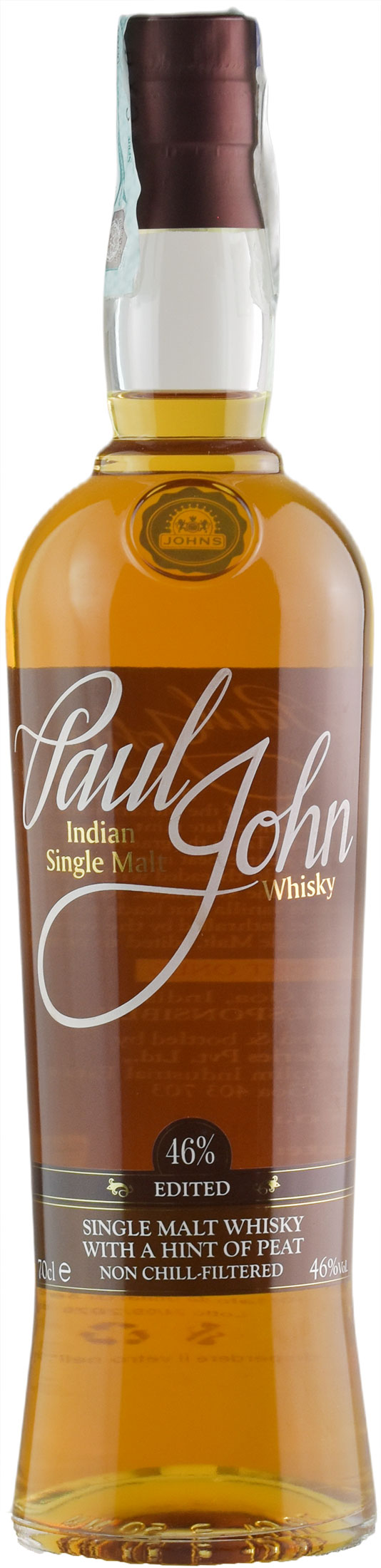 Paul John Indian Single Malt Whisky Edited