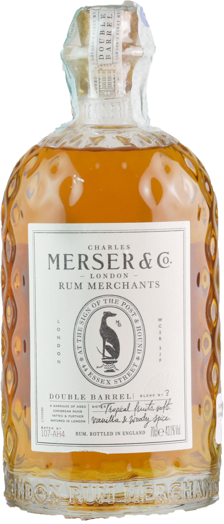 Merser & Co Double Barrel Rum