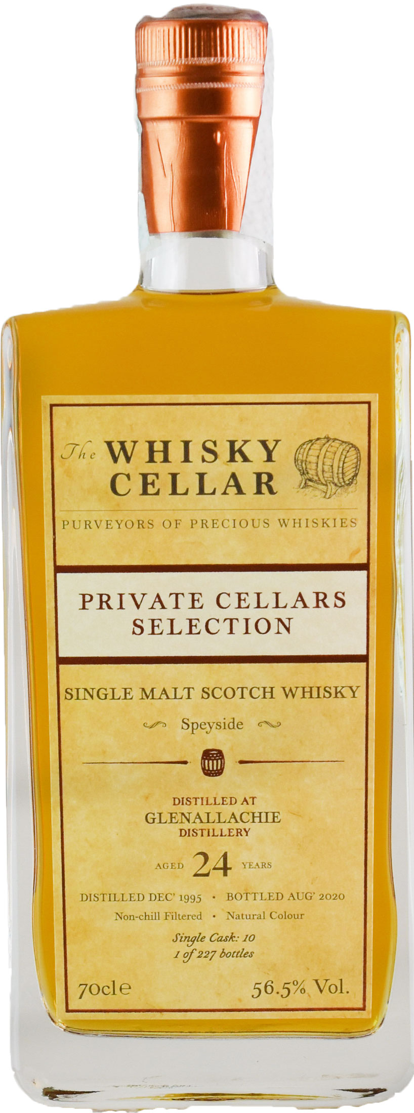 Glenallachie Whisky Private Cellars Selection 24 Anni