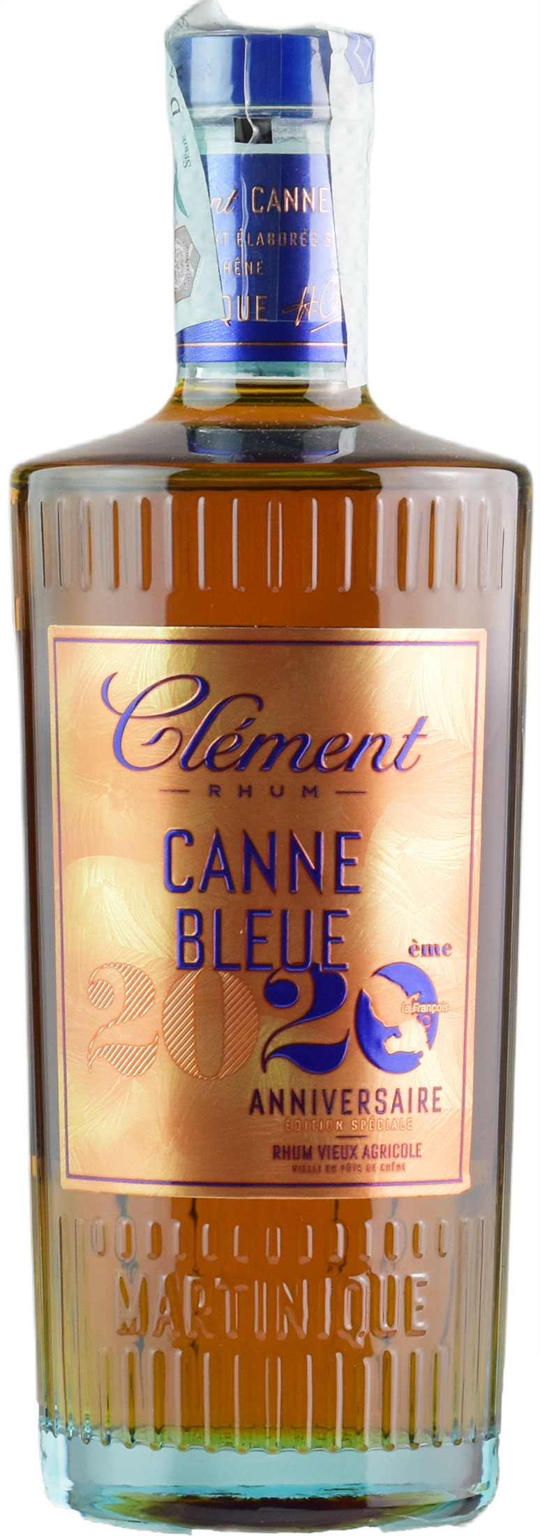 Clement Rhum Vieux Agricole Canne Bleue 2020