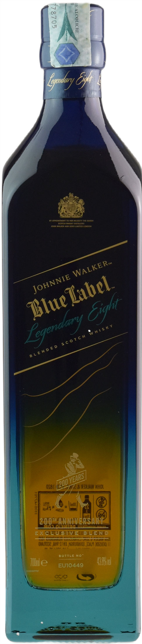 Johnnie Walker Blended Scotch Whisky Legendary Eight 200th Anniversary