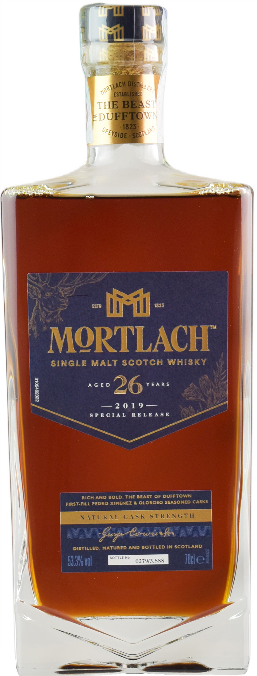 Mortlach Whisky Special Release Single Malt Natural Cask Strenght 26 Anni