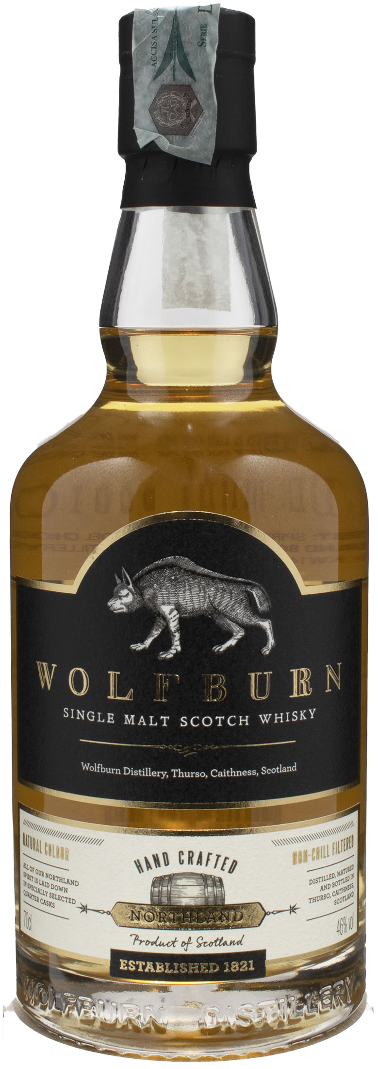 Wolfburn Single Malt Scotch Whisky Northland Hand Crafted 0,7L