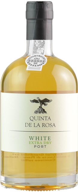 Vorderseite Quinta De La Rosa Porto White Extra Dry Port 0.5L