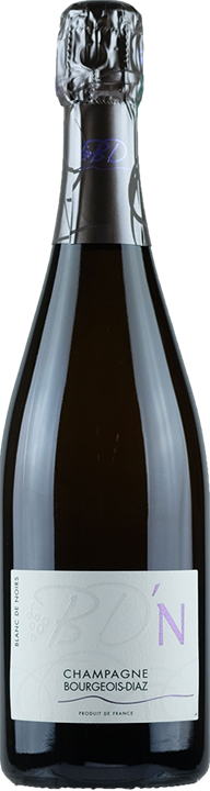 Vorderseite Bourgeois Diaz Champagne Cuvée Blanc de Noirs Extra Brut