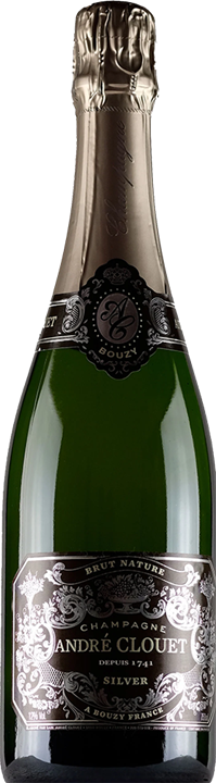 Front Andre Clouet Champagne Silver Brut Nature