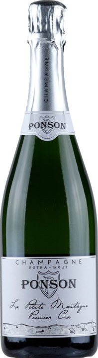 Vorderseite Ponson Champagne 1er Cru Petit Montagne Extra Brut