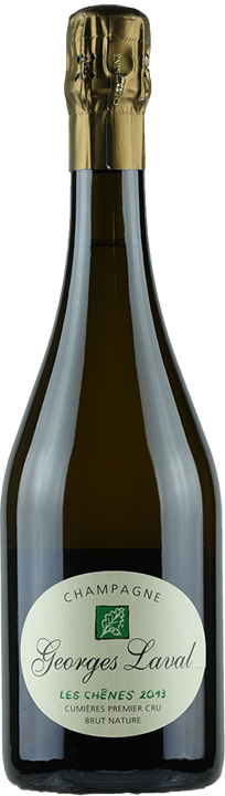 Fronte Georges Laval Champagne Blanc de Blancs Les Chenes 2013