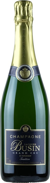 Vorderseite Jaques Busin Champagne Grand Cru Tradition Brut
