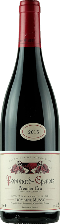 Front Domaine Mussy Pommard 1er Cru Epenotes 2015