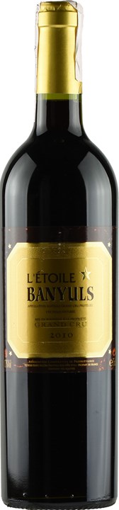 Front L'Etoile Banyuls Grand Cru 2010