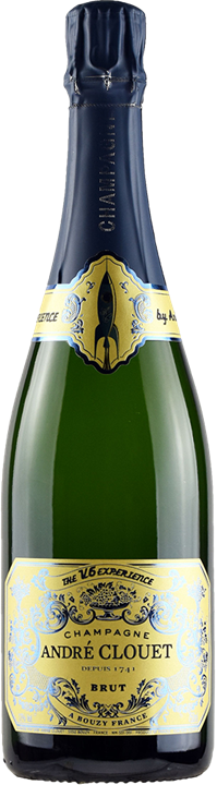 Front André Clouet Champagne V6 Experience Brut