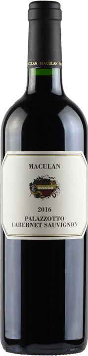Front Maculan Cabernet Sauvignon Palazzotto 2016