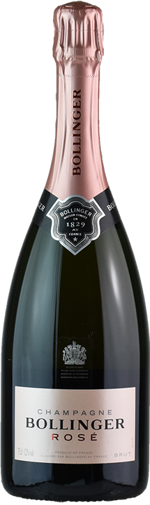 Front Bollinger Champagne Rosé Brut