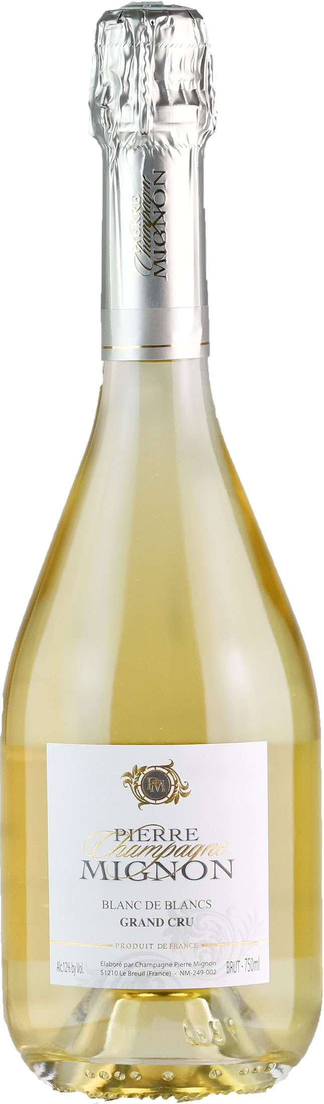 Pierre Mignon Champagne Blanc de Blancs Grand Cru Brut