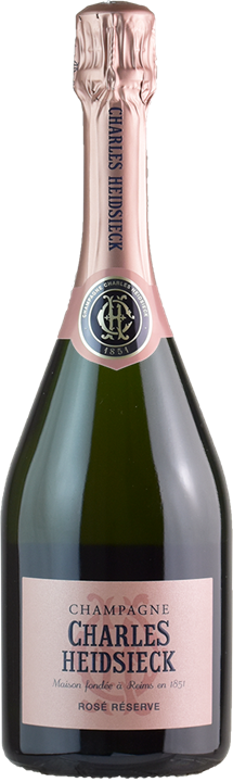 Fronte Charles Heidsieck Champagne Rosé Reserve