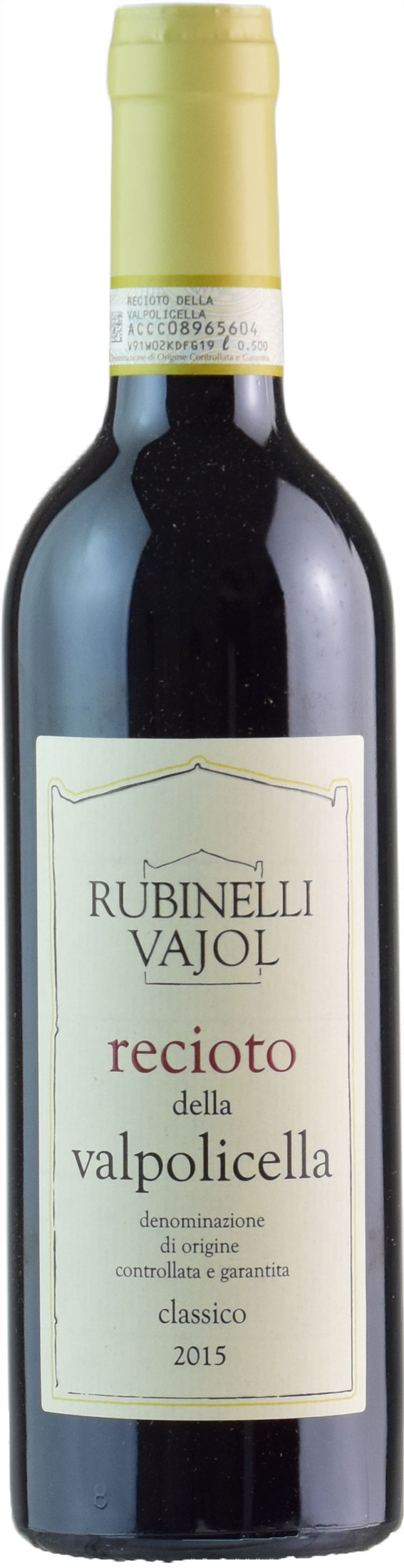 Rubinelli Vajol Rubinelli Recioto della Valpolicella 0.5L 2015