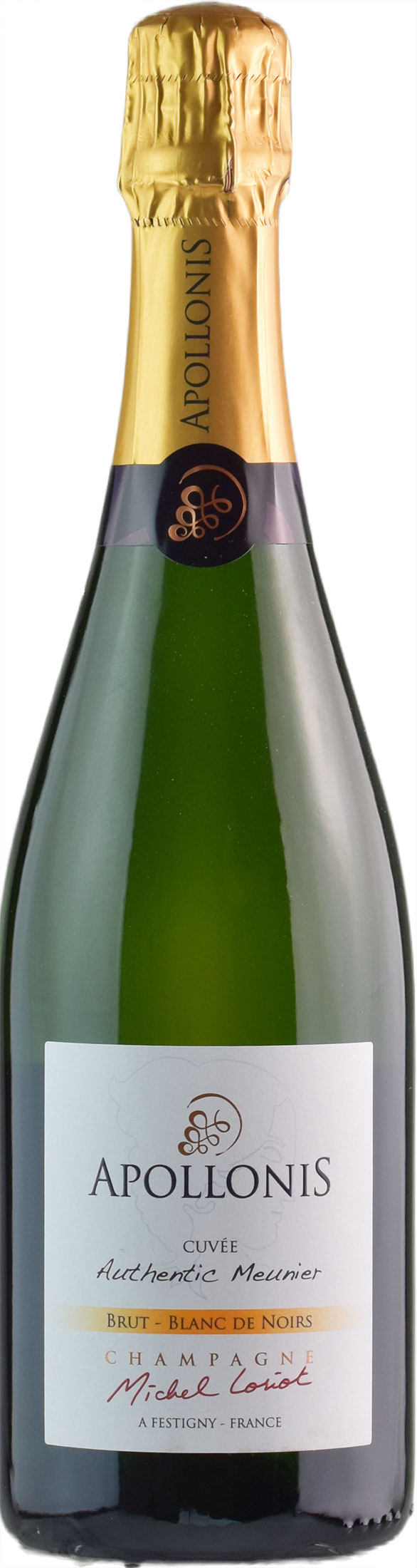 Apollonis-Michel Loriot Champagne Blanc De Noirs Brut “Authentic Meunier”