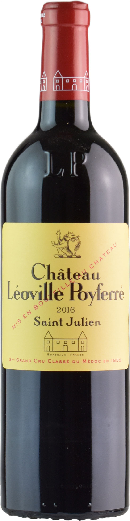 Chateau Leoville Poyferre Saint Julien 2nd Grand Cru Classé Du Medoc 2016
