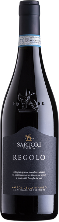 Front Sartori Valpolicella Ripasso Superiore Classico Regolo 2019