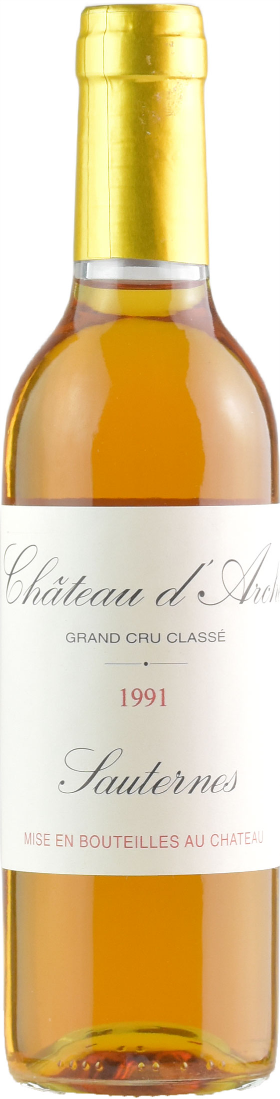 Chateau d%27Arche Grand Cru Classé de Sauternes 0,375L 1991