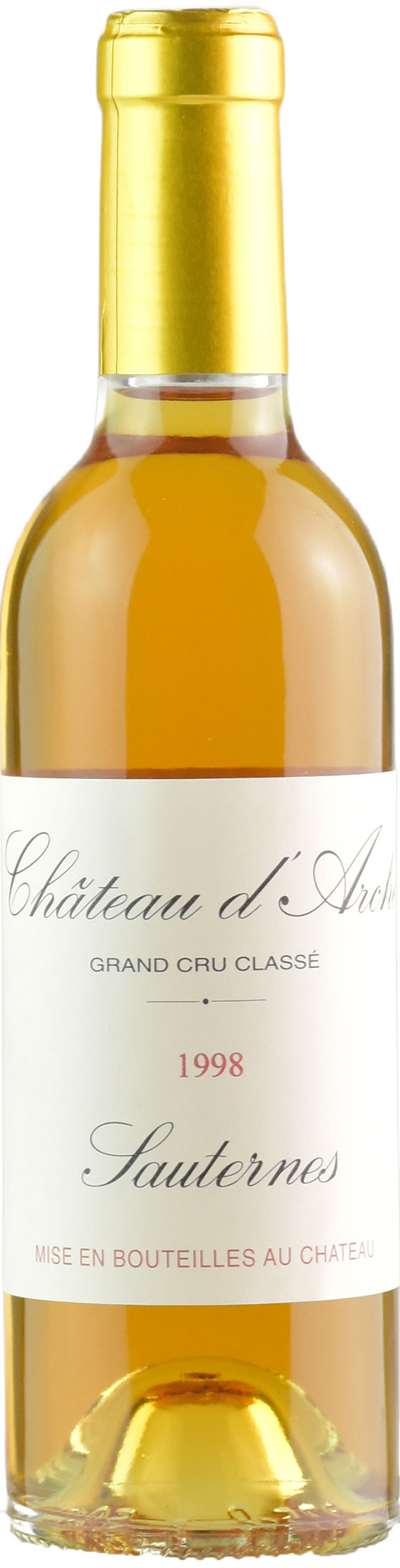 Chateau d%27Arche Grand Cru Classé de Sauternes 0,375L 1998