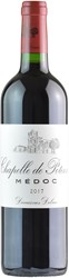 Chapelle de Pontensac Medoc Rouge 2017