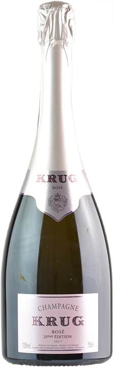 Front Krug Champagne Rose 25eme Edition