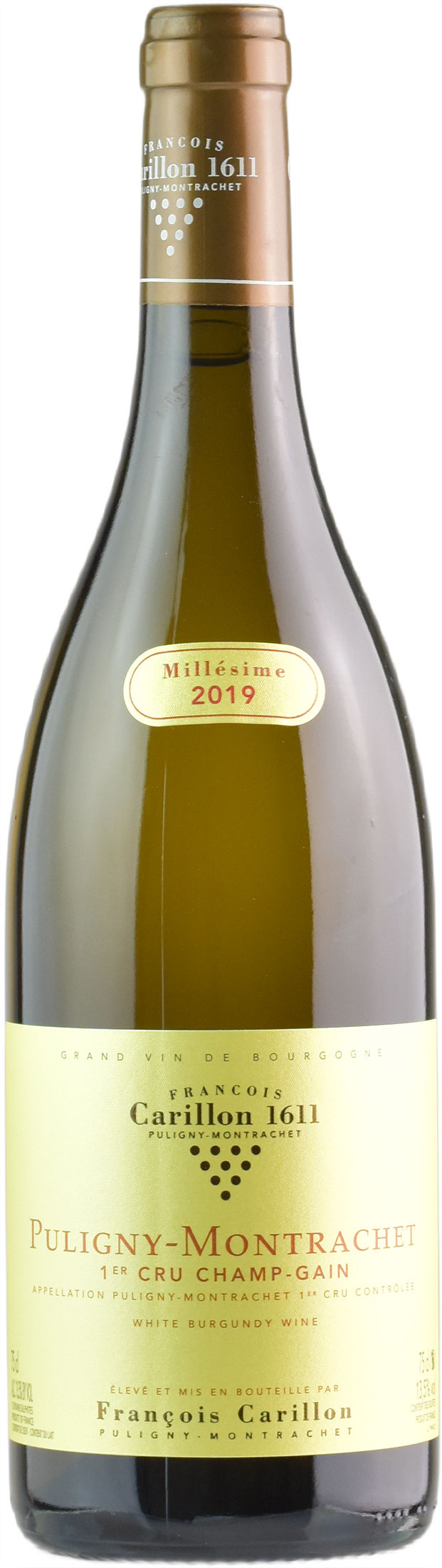 Francois Carillon Puligny Montrachet Champ Gain 2019 - Xtrawine FR