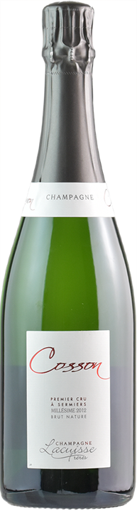 Vorderseite Lacuisse Frères Champagne 1er Cru Cosson Millesime Brut Nature 2012
