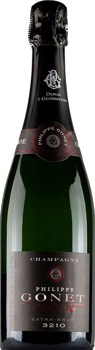 Vorderseite Philippe Gonet Champagne Blanc de Blancs Extra Brut 3210