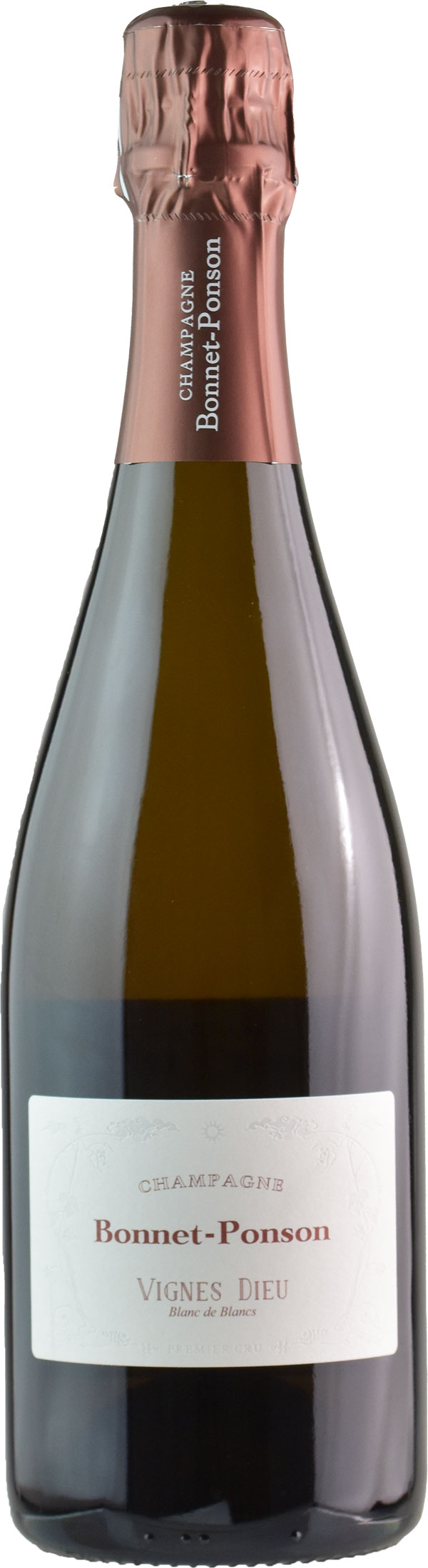 Bonnet-Ponson Champagne Blanc de Blancs Les Vigne Dieu 2012