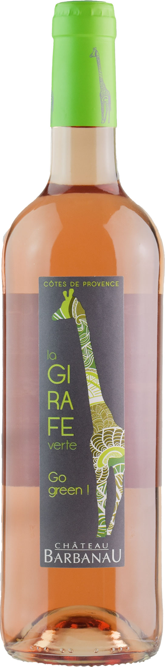 Chateau Barbanau Provence Rosé La Girafe Verte 2021