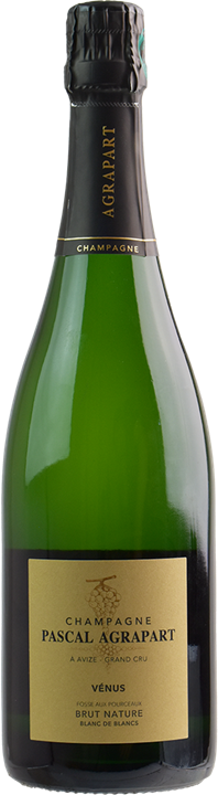 Fronte Agrapart Champagne Grand Cru Blanc de Blancs Venus Brut Nature 2015