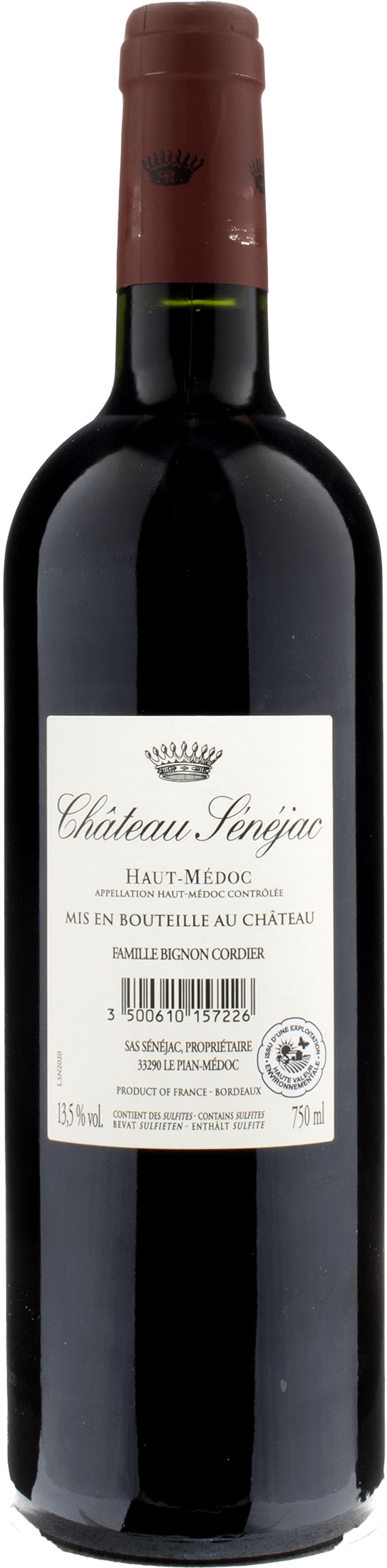 Chateau senejac haut medoc 2020 - xtrawine IT