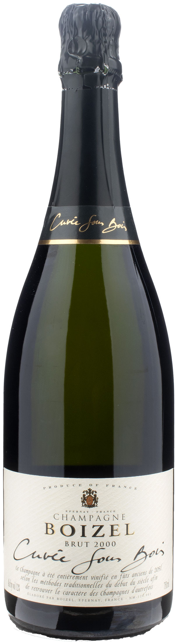 Boizel Champagne Cuvée Sous Bois Brut 2000