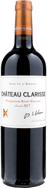 Vorderseite Chateau Clarisse Puisseguin Saint Emilion Vieilles Vignes 2017