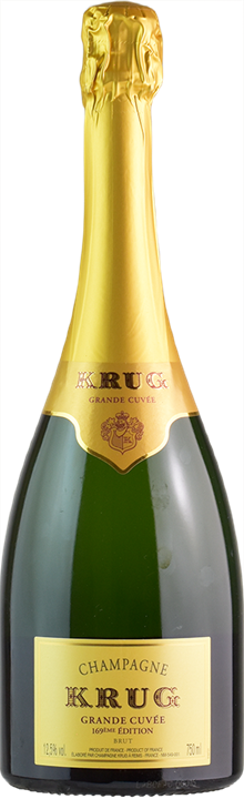 Front Krug Champagne Grande Cuvée Brut Edition 169