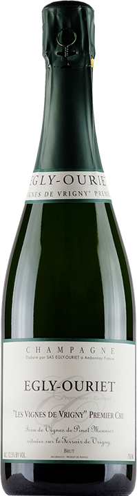 Vorderseite Egly-Ouriet Champagne 1er Cru Les Vignes de Vrigny Brut
